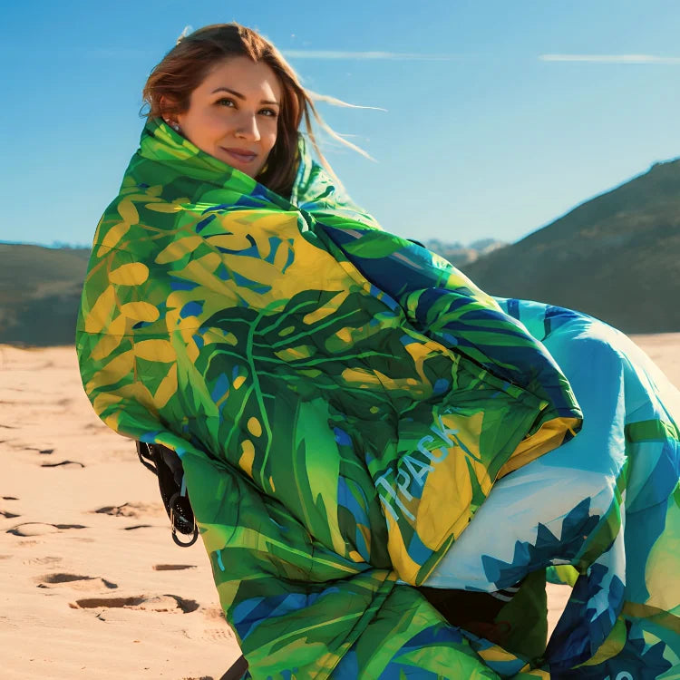 Tropic Breeze Airwrap - Puffy Adventure-tæppe